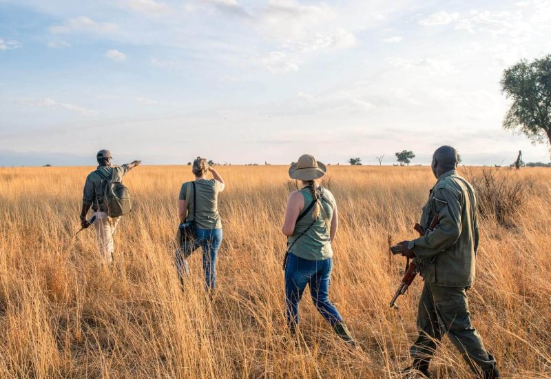 Walking safaris at katavi nationalpark